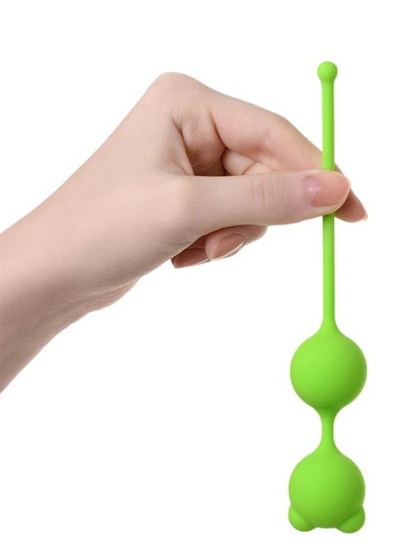 Censan Meeko Vajinal Kegel Egzersiz Topları Yeşil 16,4 cm