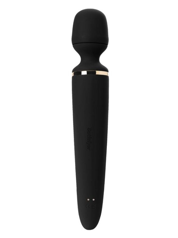 Censan Satisfyer Wand-er Woman Black Vibratör 34cm