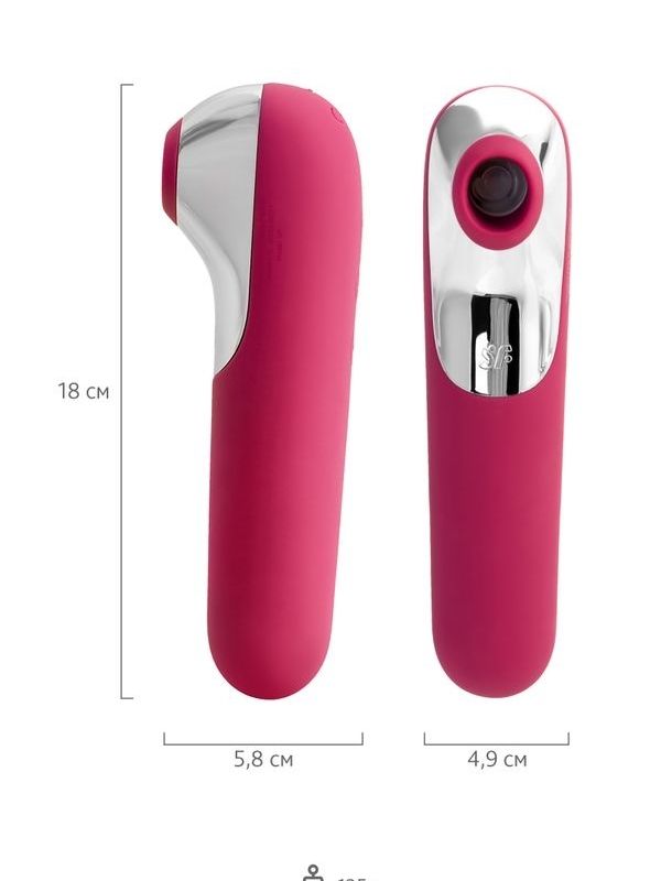 Censan Satisfyer Dual Love Pink Telefon Kontrollü Klitoral Uyarıcı Vibratör