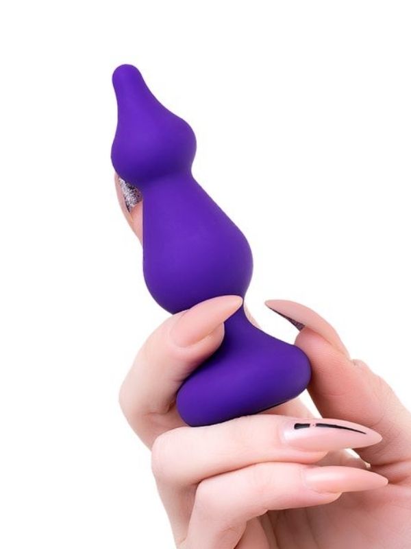 Censan  Sholt Anal Plug mor 10 cm