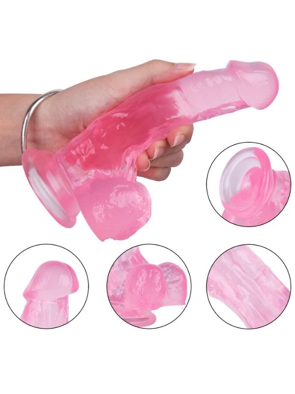 Noctis 18cm Pembe Dildo No:5