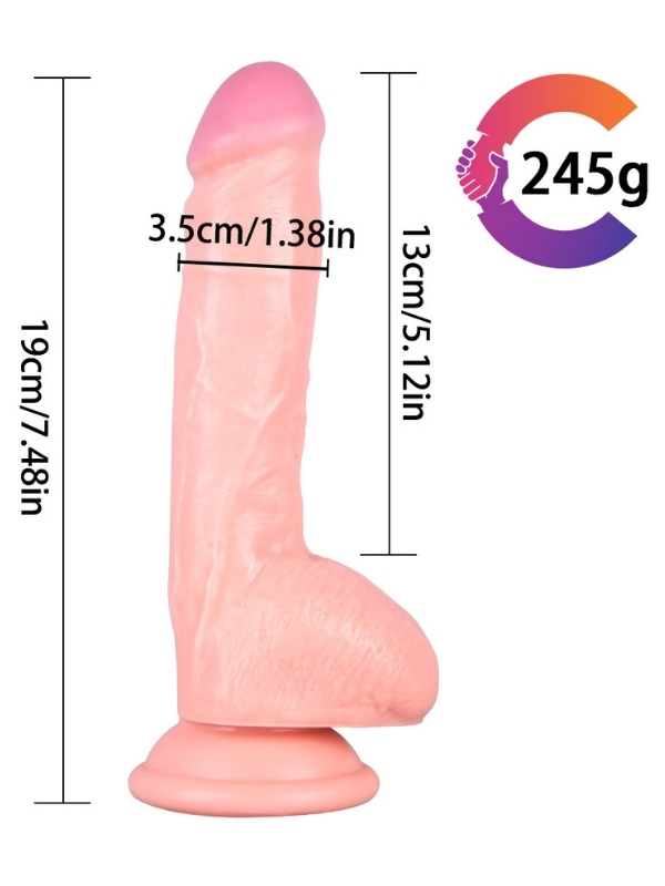 Noctis 19cm Ten Rengi Realistik Dildo No:189