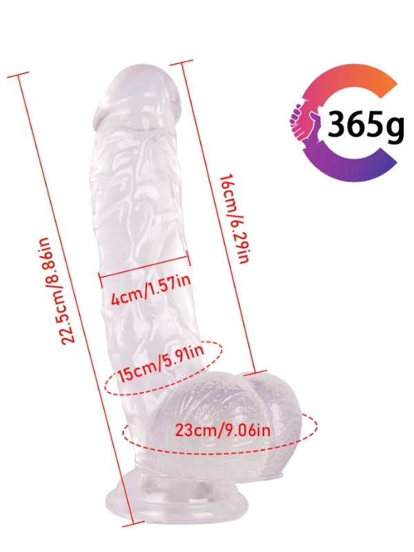 Noctis 21,5cm Beyaz Dildo No:51