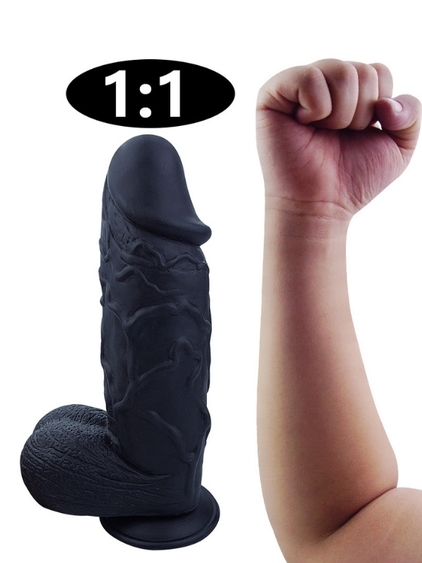 Noctis 26cm Siyah Realistik Dildo No:170