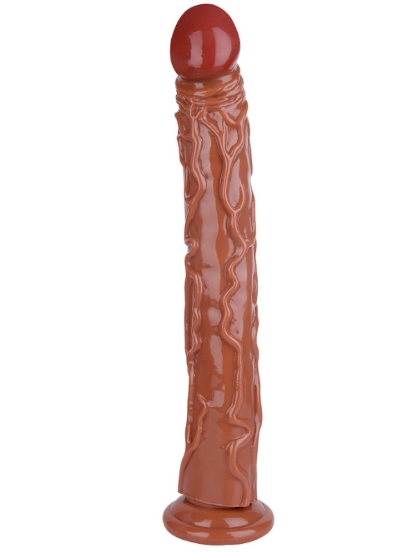 Noctis 34cm Kahverengi Realistik Kılıç Dildo No:164