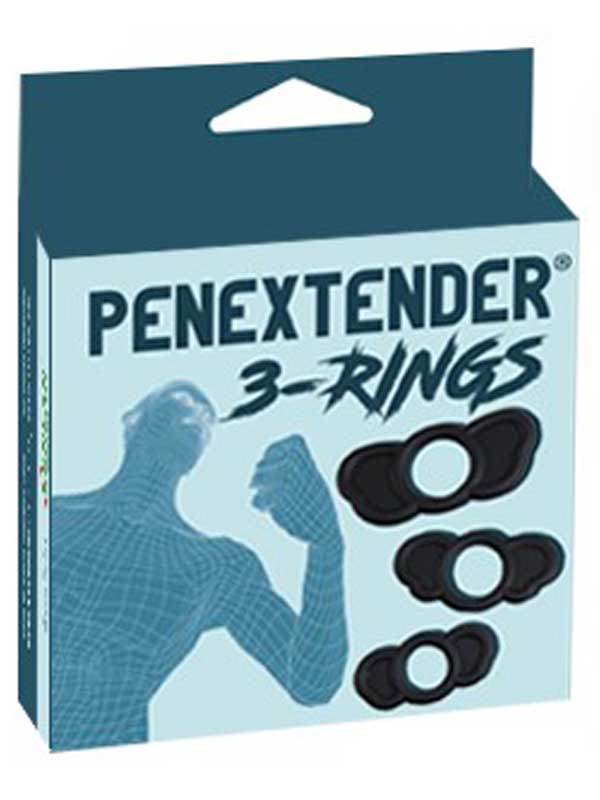 Penextender® 3 Rings 3´lü Penis Halka Seti
