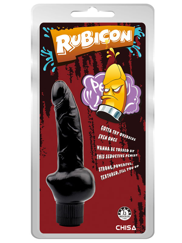 Rubicon Gerçekçi Zenci Vibratör - 19cm