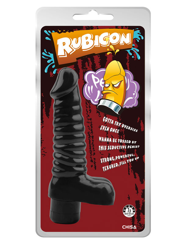 Rubicon Gerçekçi Zenci Vibratör - 19cm