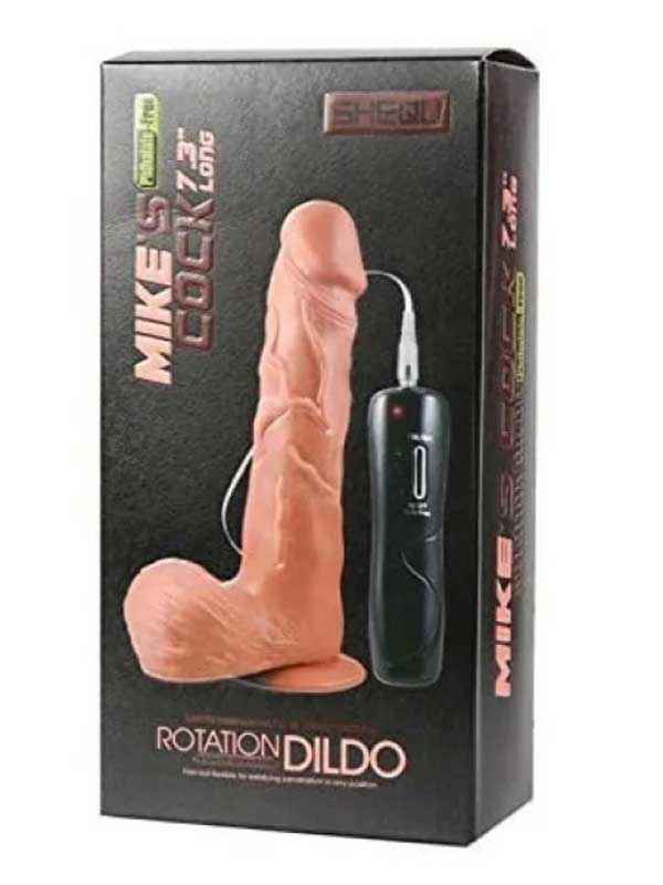 Shequ Mike Titreşimli Realistik Vibratör 19.5 cm